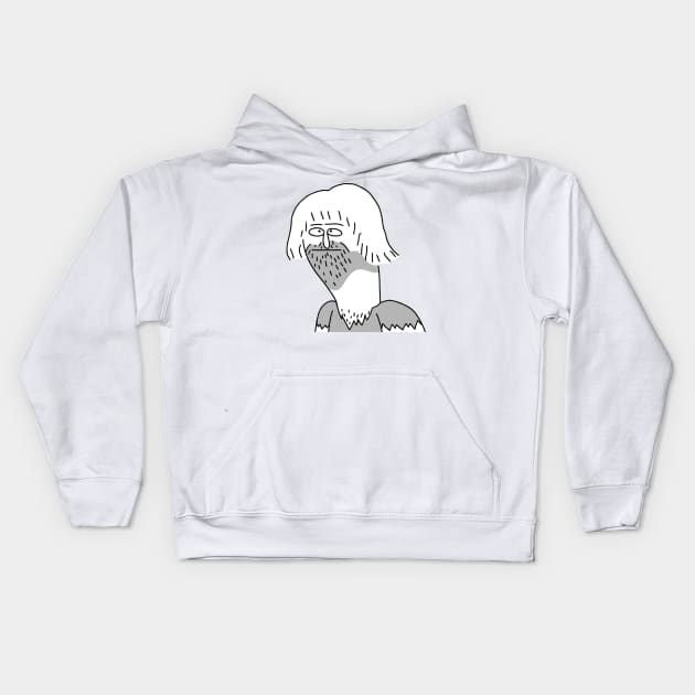 Hobo Man Kids Hoodie by LaserPewPew